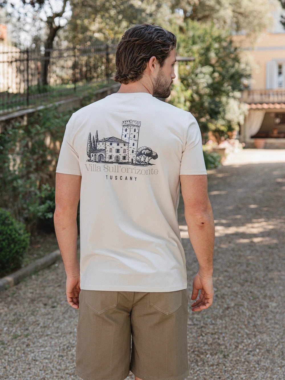 Beige Tuscany Slimfit T-shirt