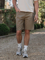Olive Denim Short