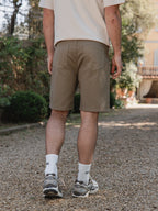 Olive Denim Short