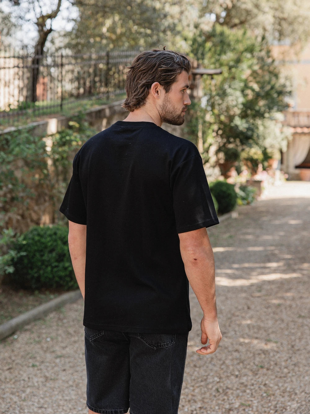 Black La Vendemmia Oversized T-Shirt