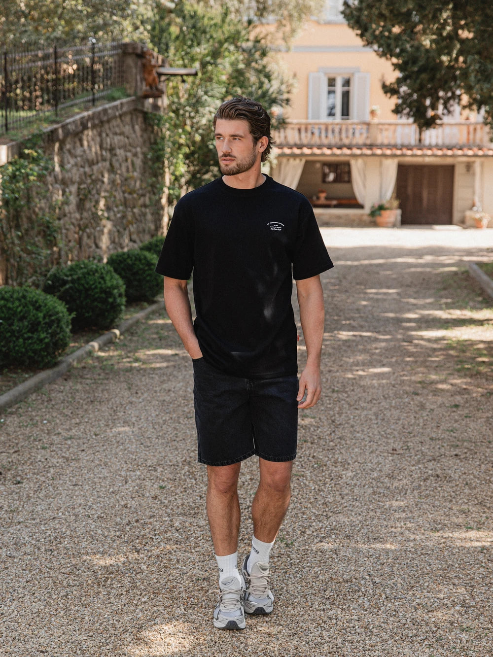 Black La Vendemmia Oversized T-Shirt