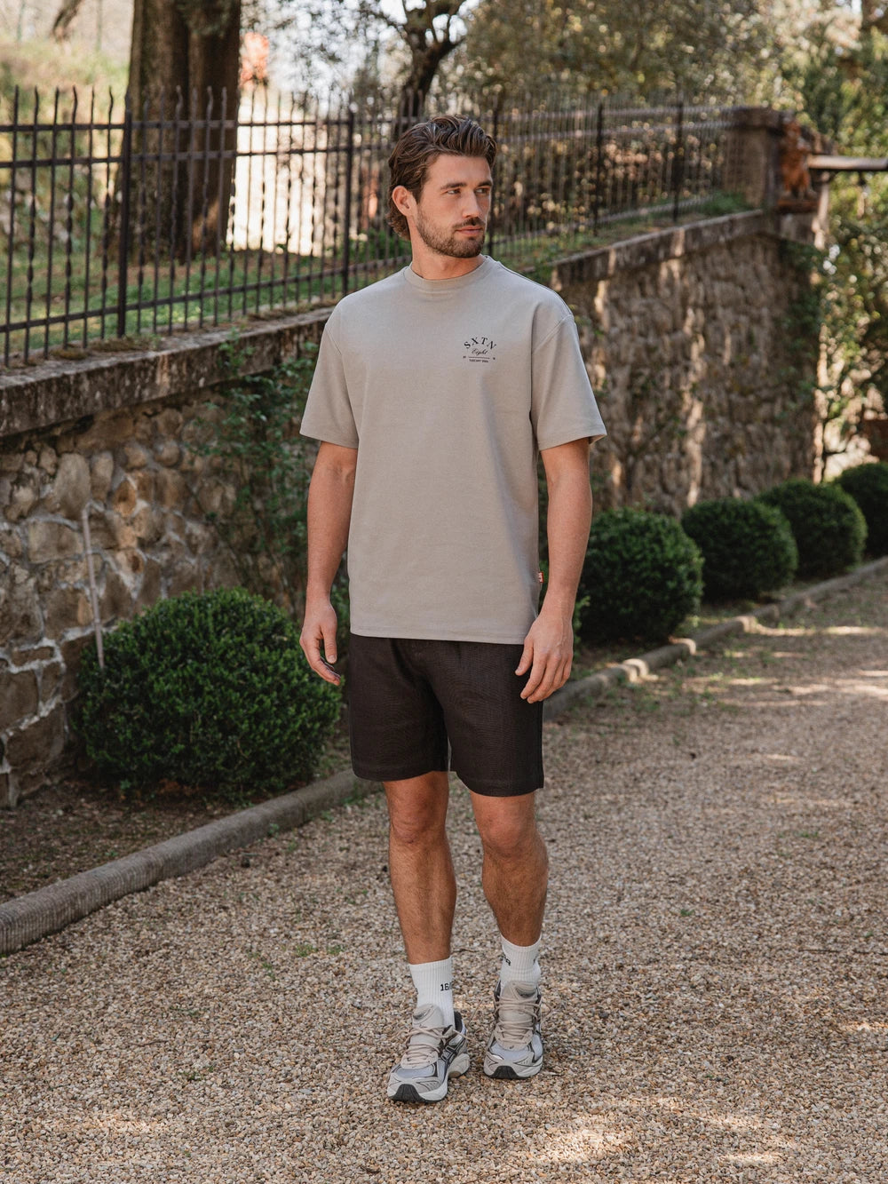 Brown SXTN Oversized T-shirt