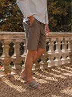 Olive Cotton Short
