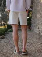 Light Grey Knit Short