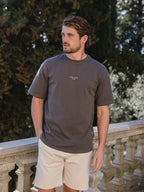 Off Black La Hora Dorada Oversized T-shirt