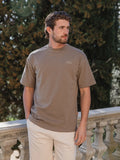 Braunes La Hora Label Oversized T-Shirt