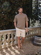 Brown La Hora Label Oversized T-shirt