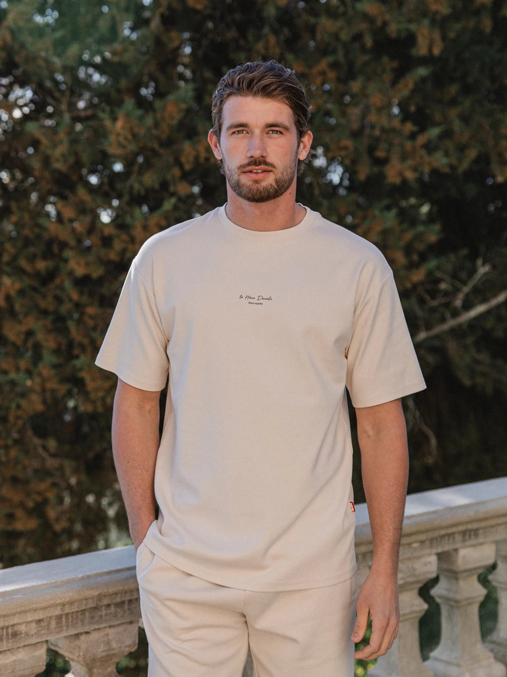 Creme La Hora Dorada Oversized T-Shirt