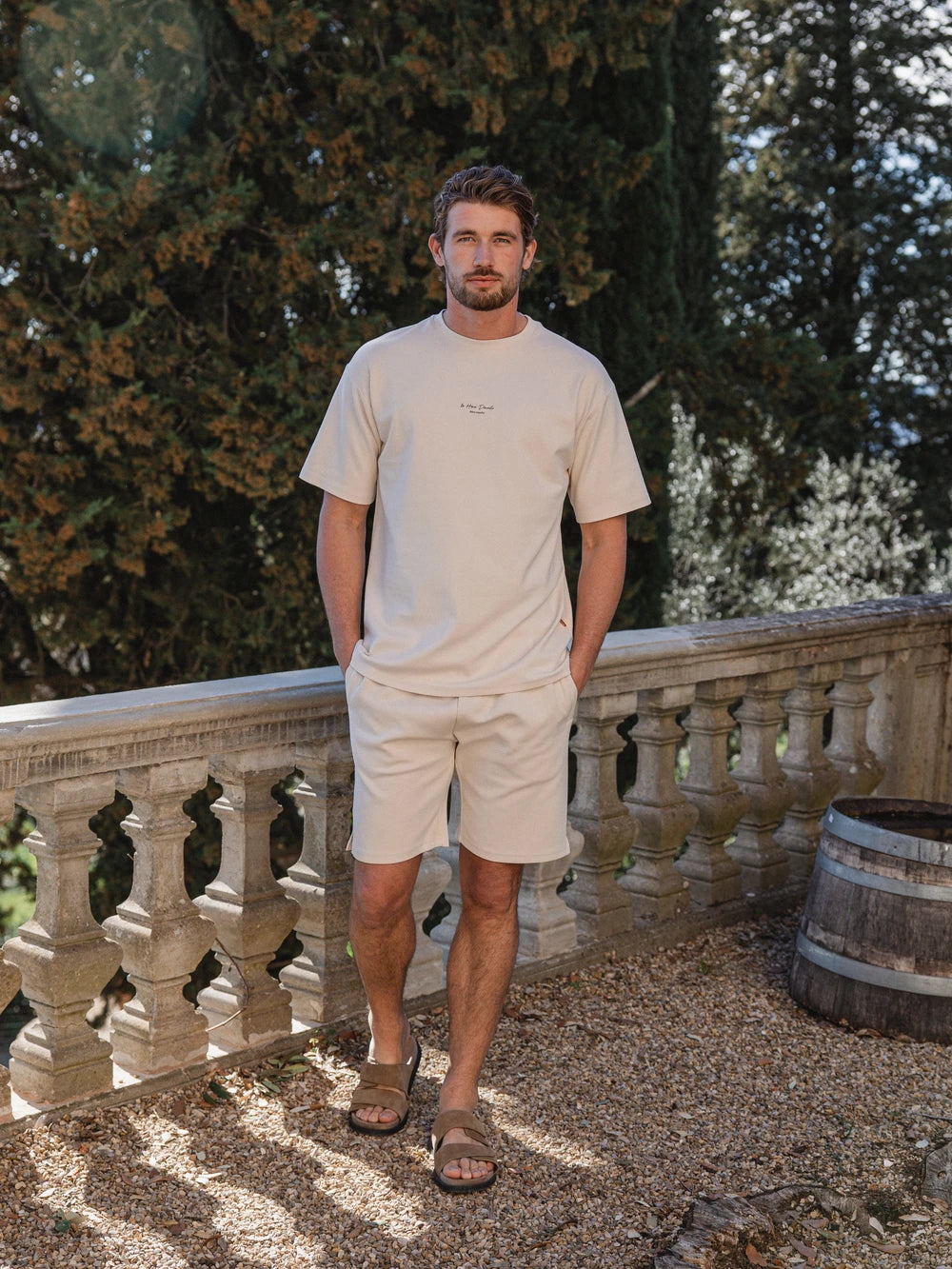 Creme La Hora Dorada Oversized T-Shirt