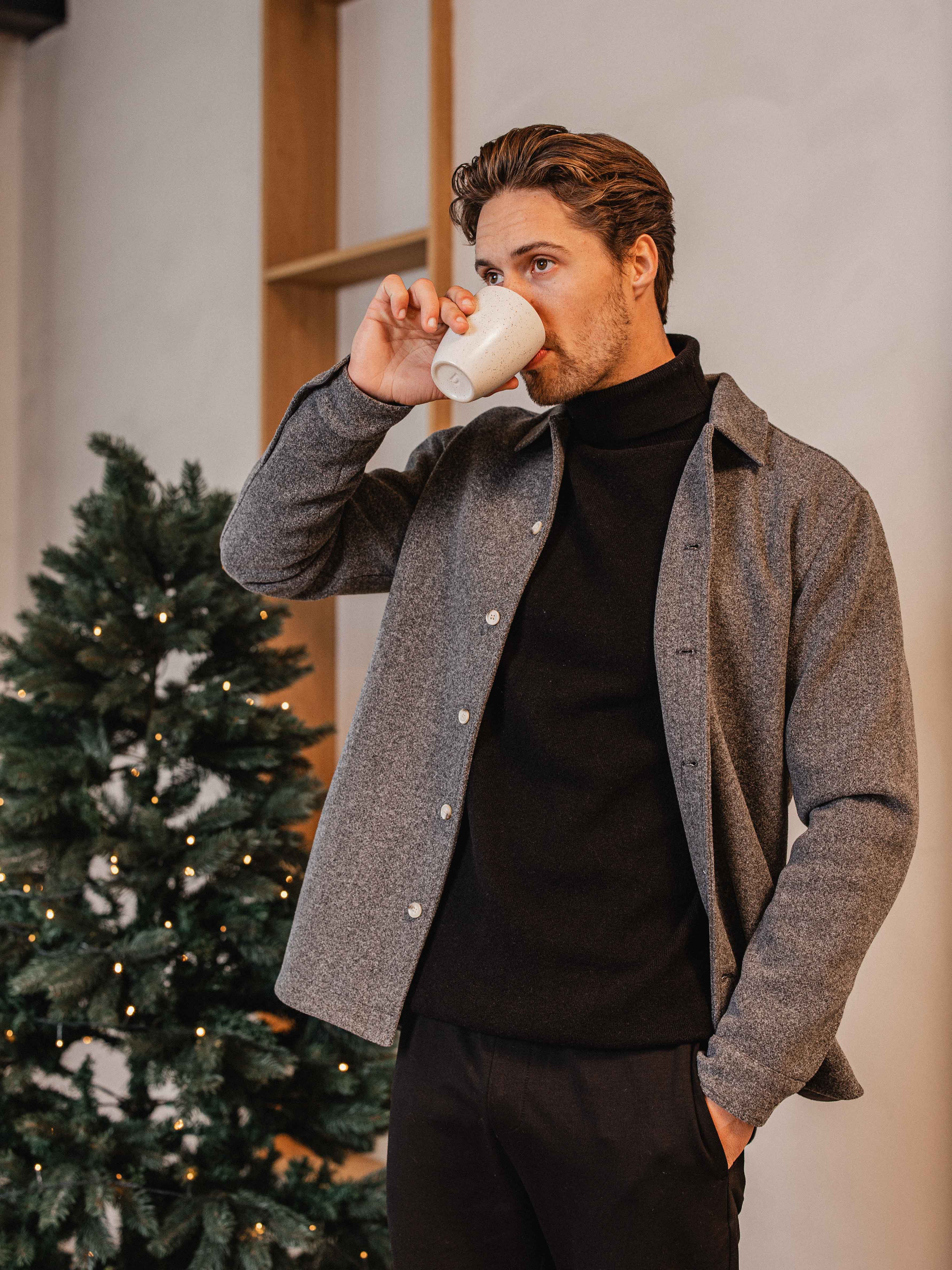 Grey Overshirt Sample