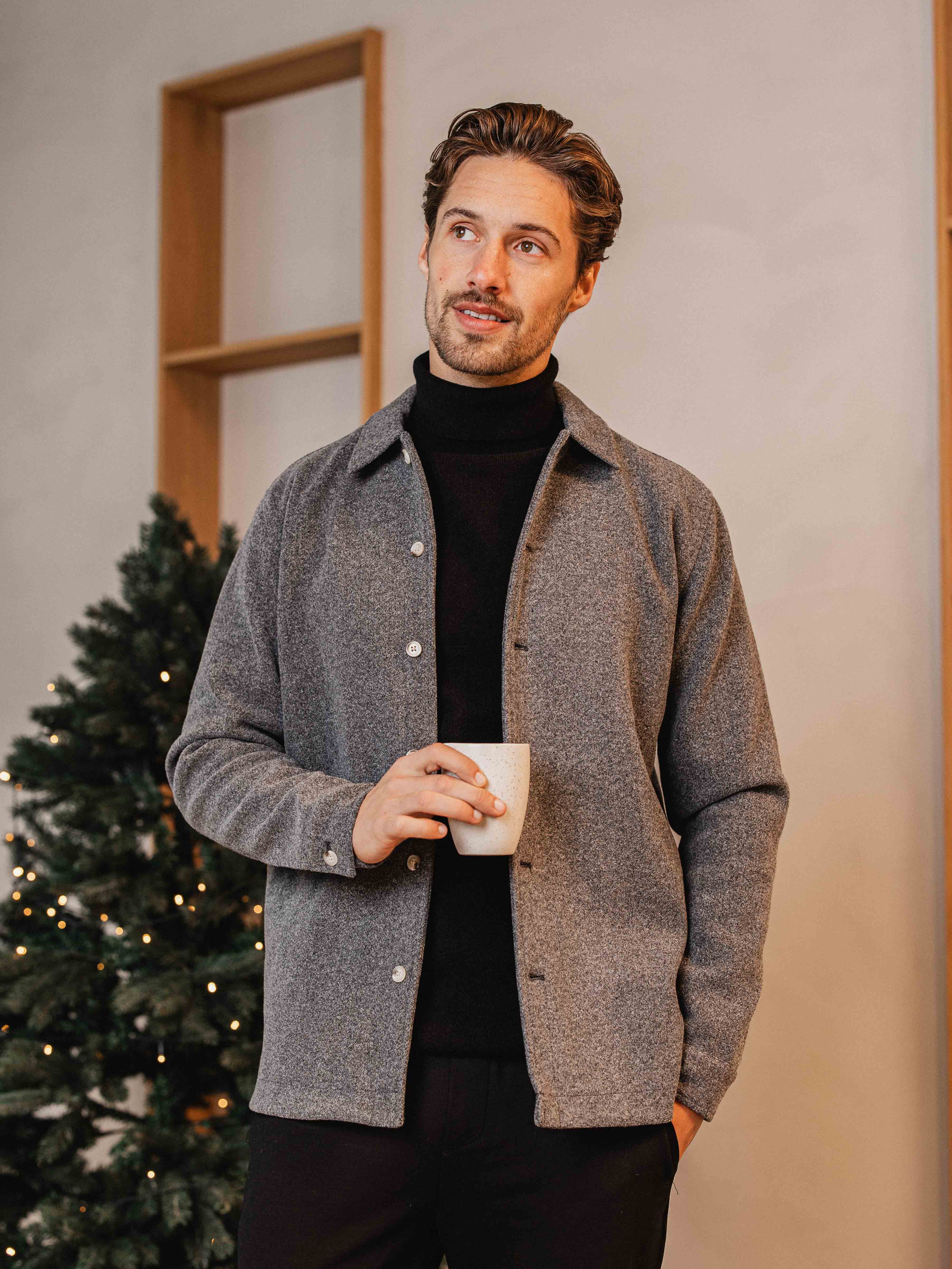 Grey Overshirt Sample