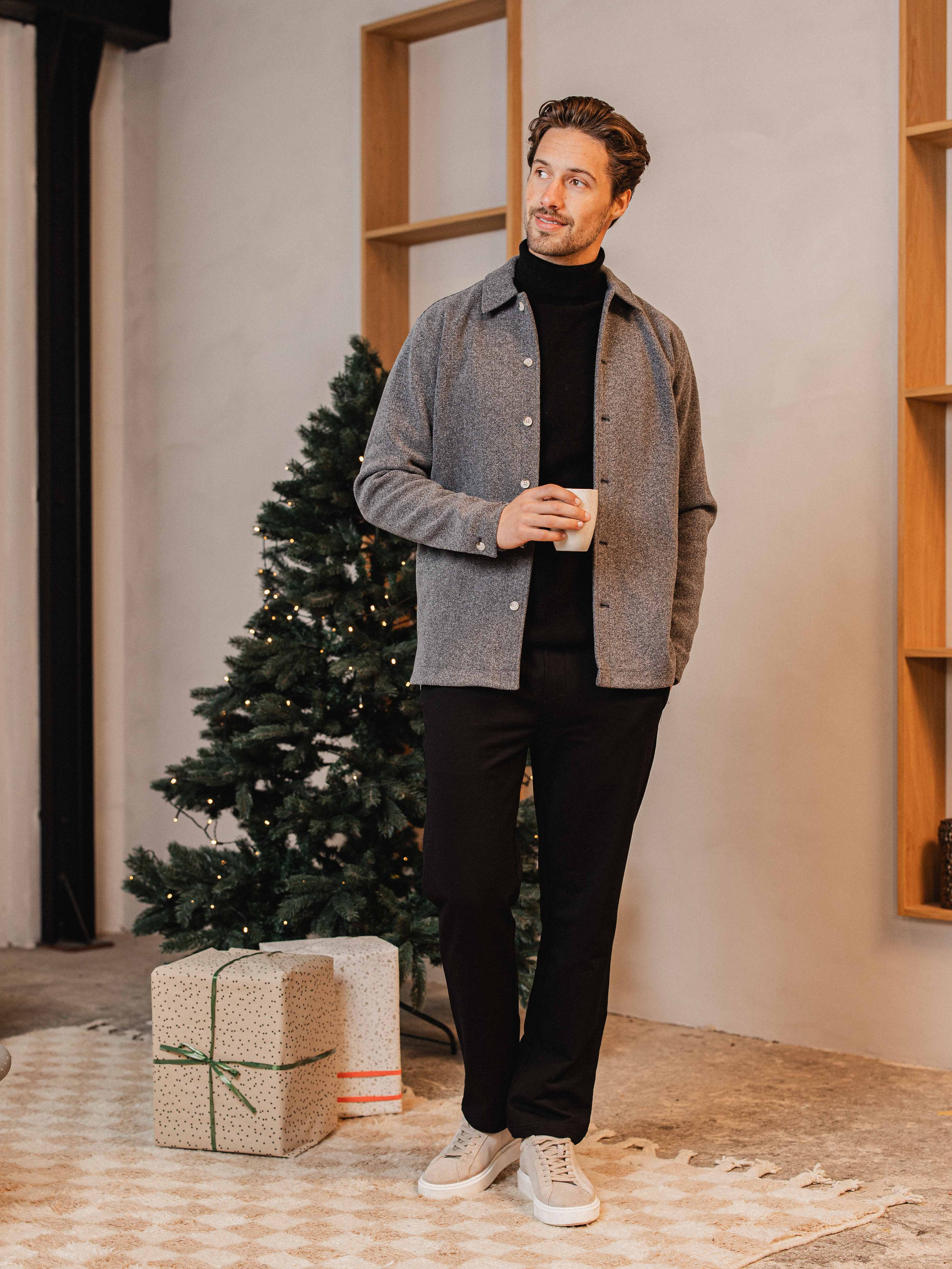 Grey Overshirt Sample