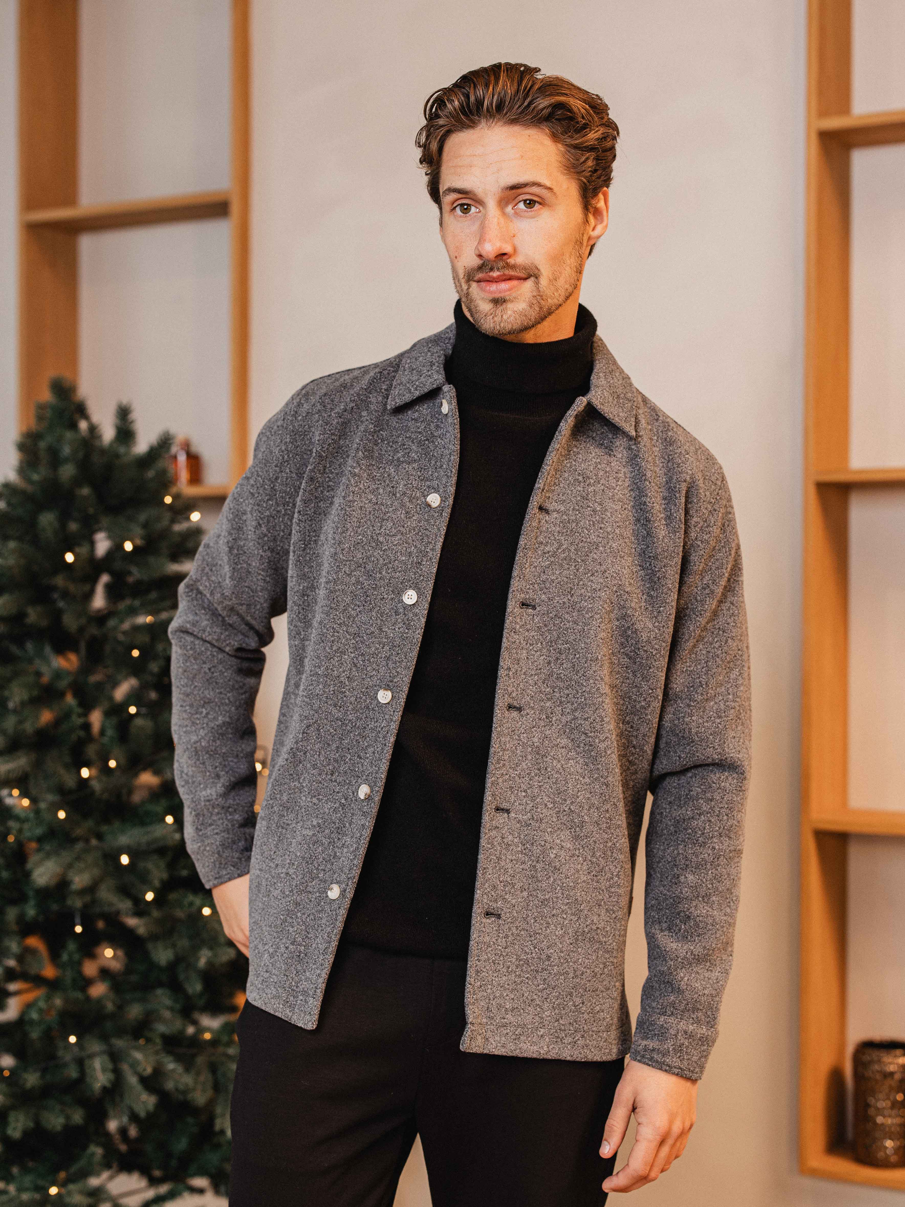 Grey Overshirt Sample