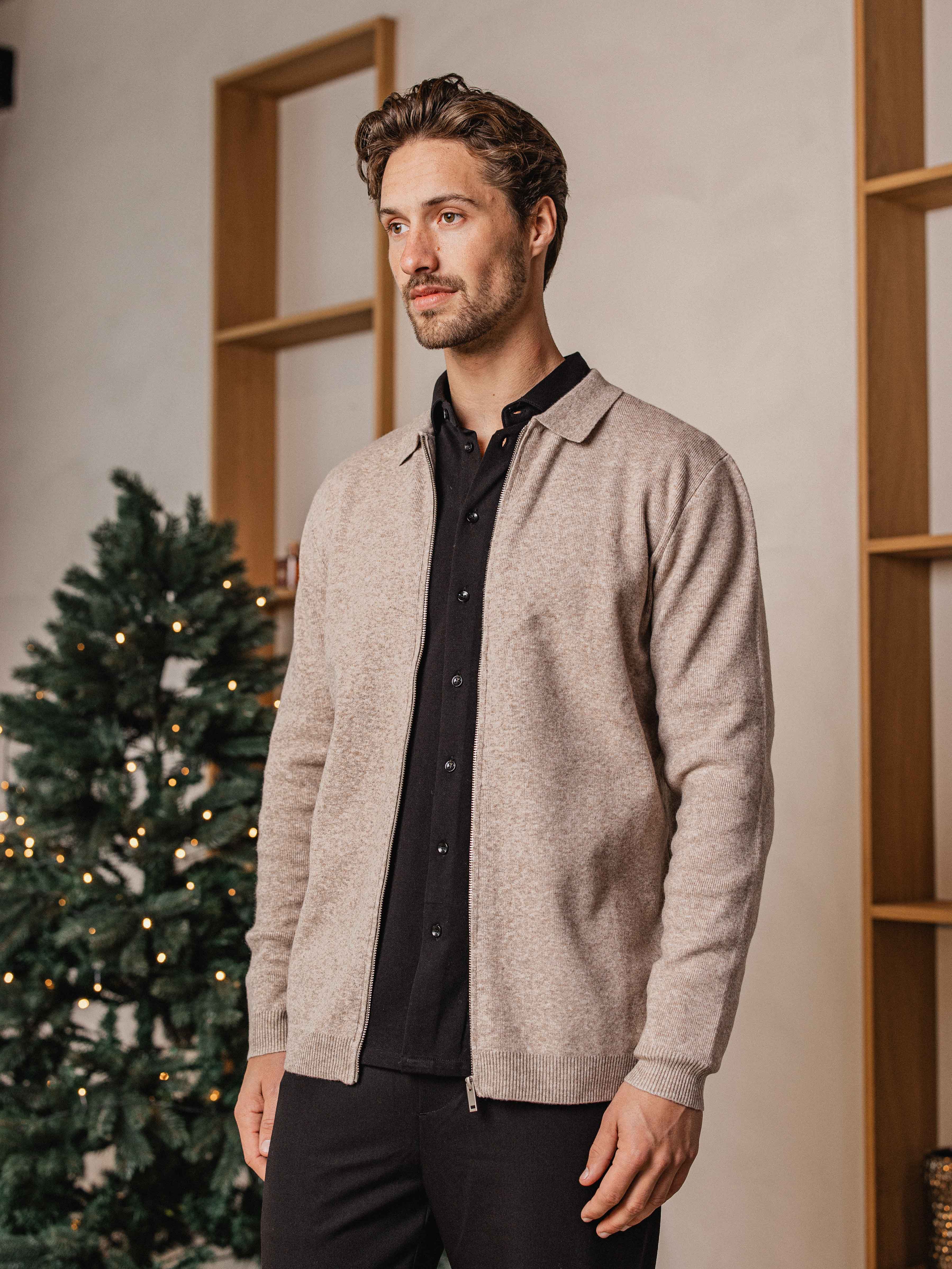 Brown Business Vest Sample