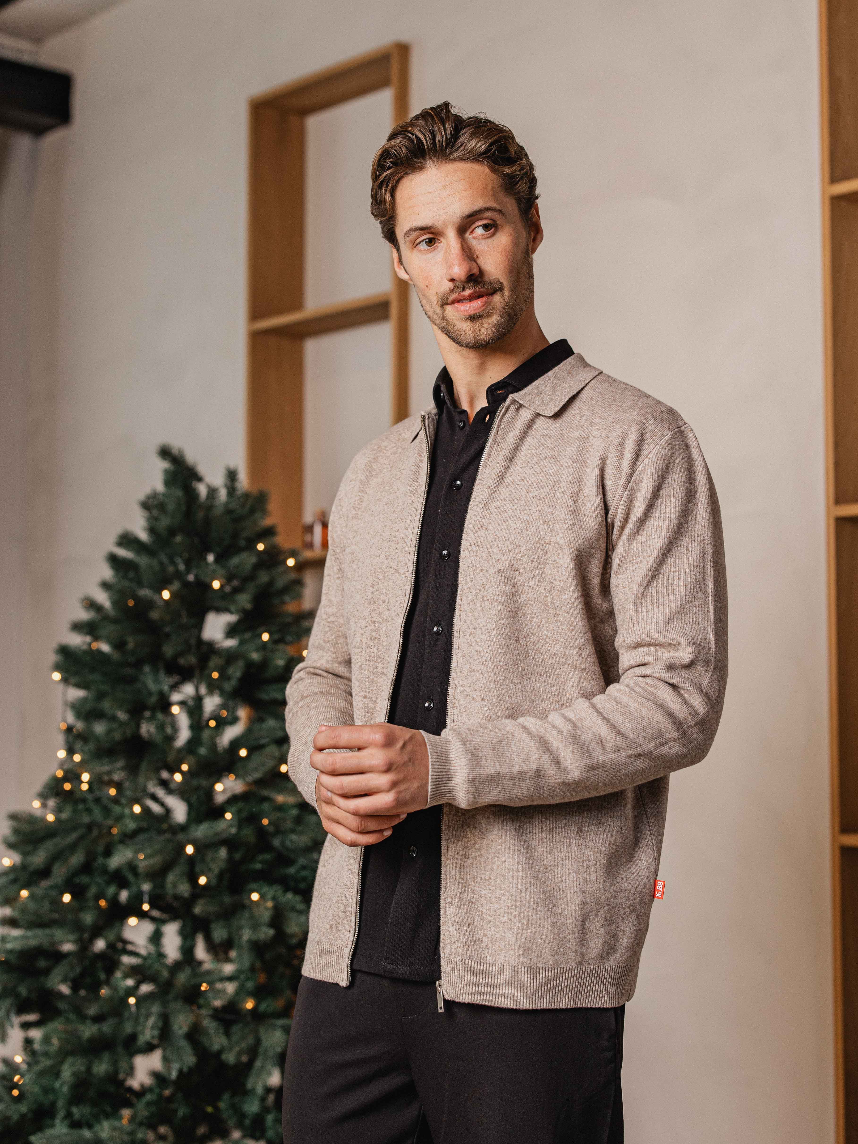 Brown Business Vest Sample