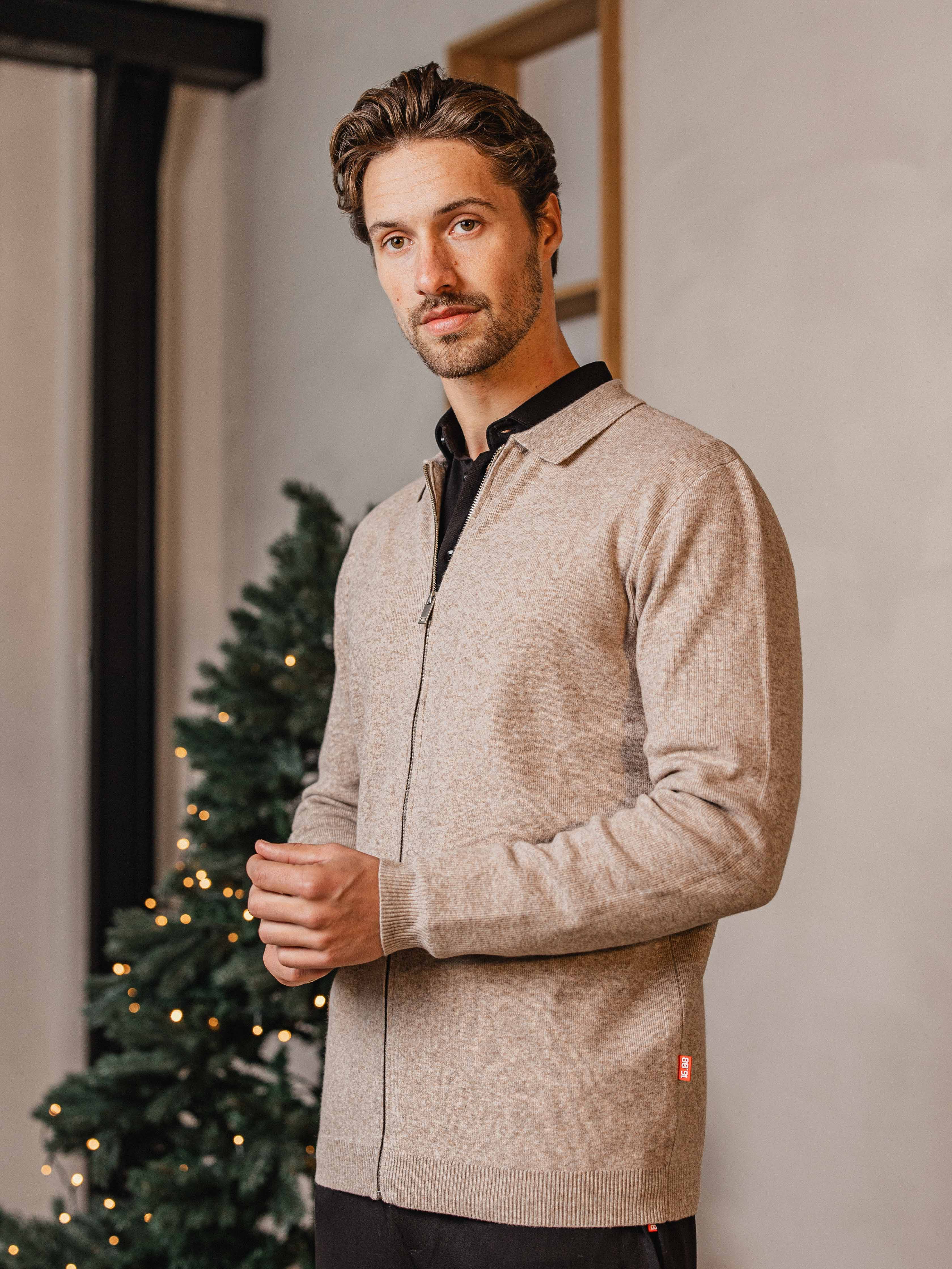 Brown Business Vest Sample