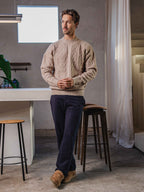 Navy Basic Comfort Pantalon Sample