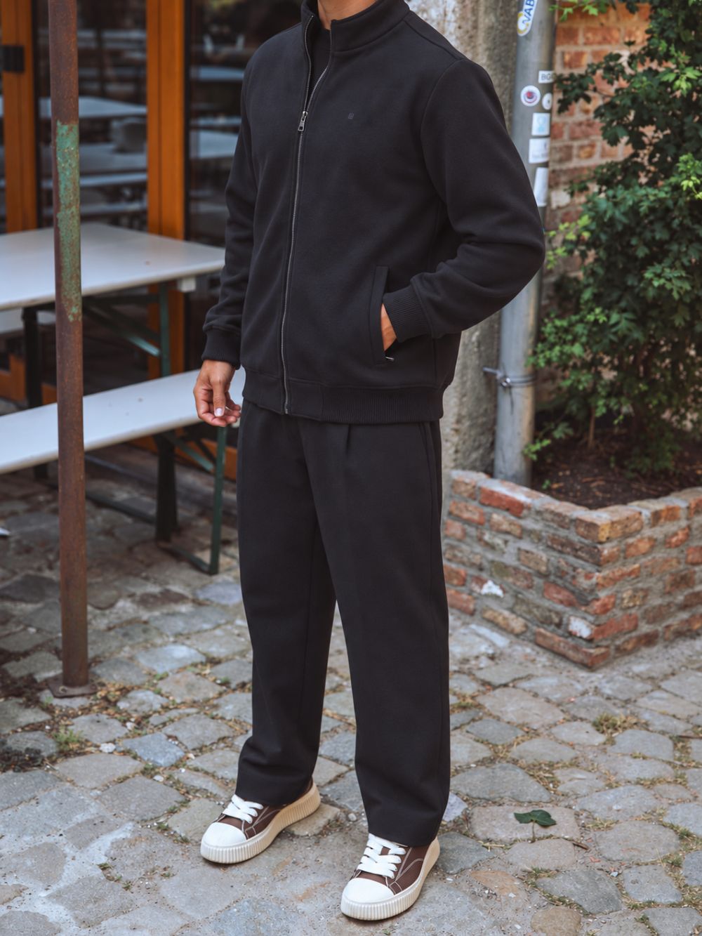 Black Casual Vest