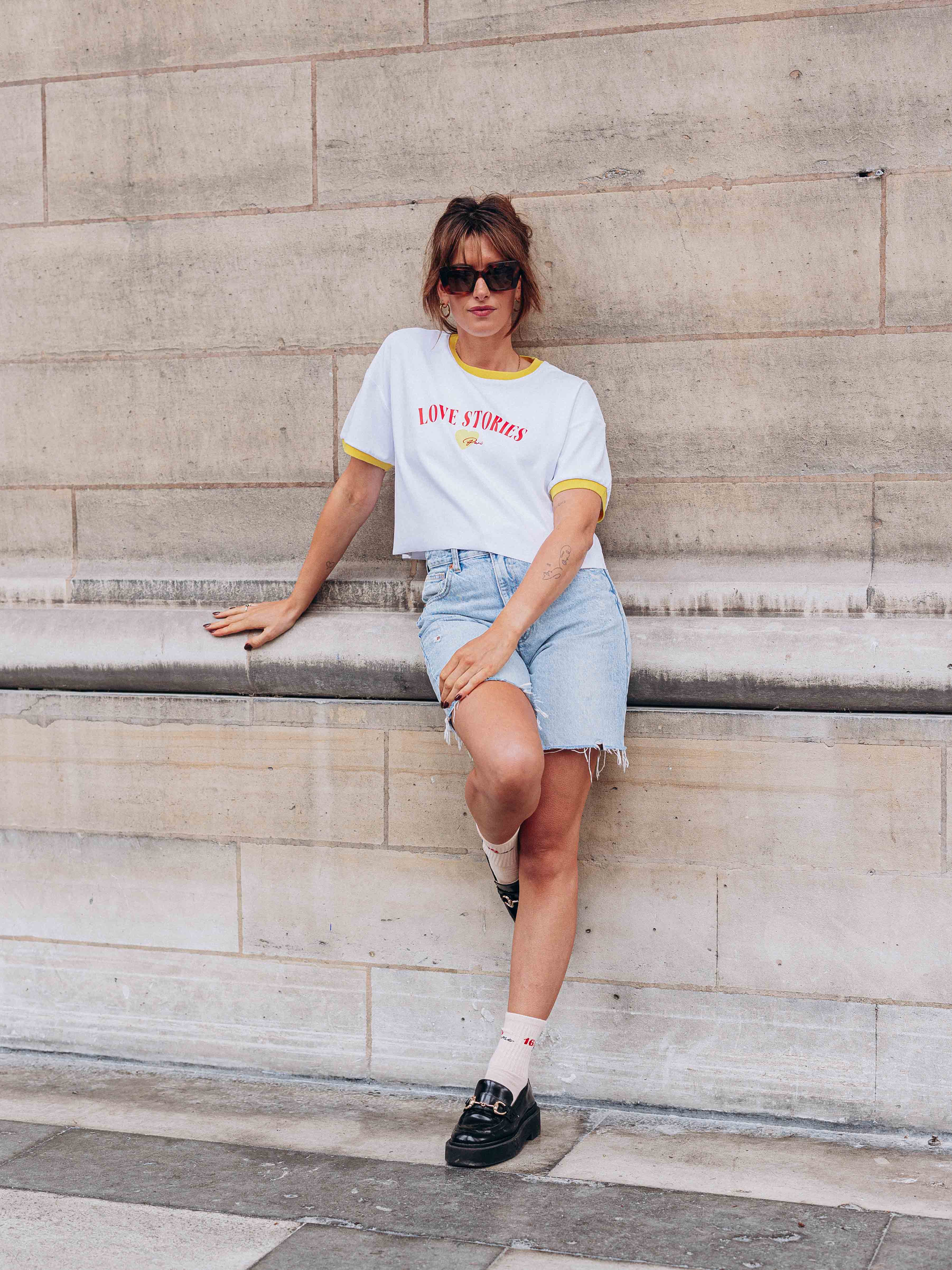 Love Stories T-shirt White Sample