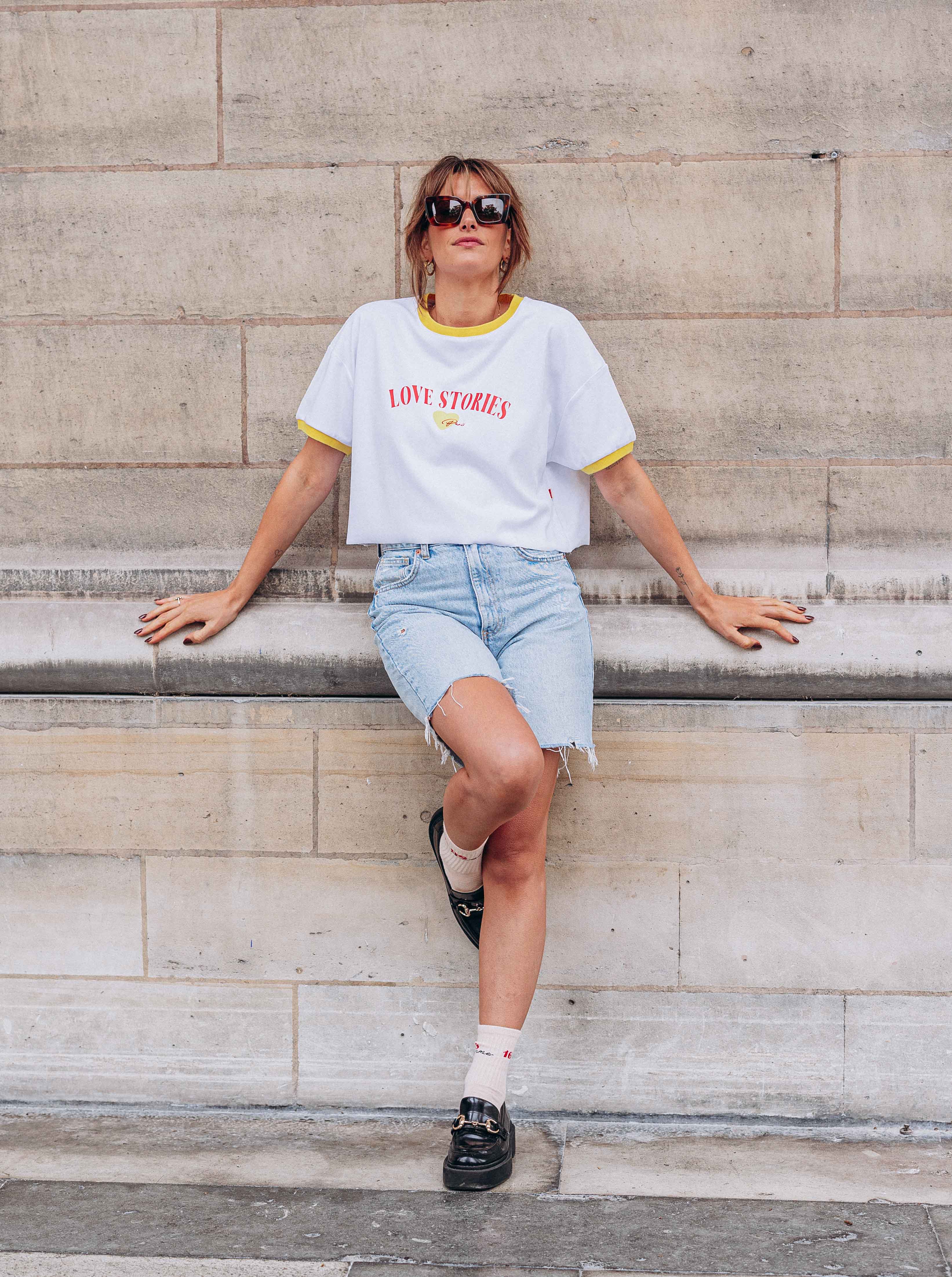 Love Stories T-shirt White Sample