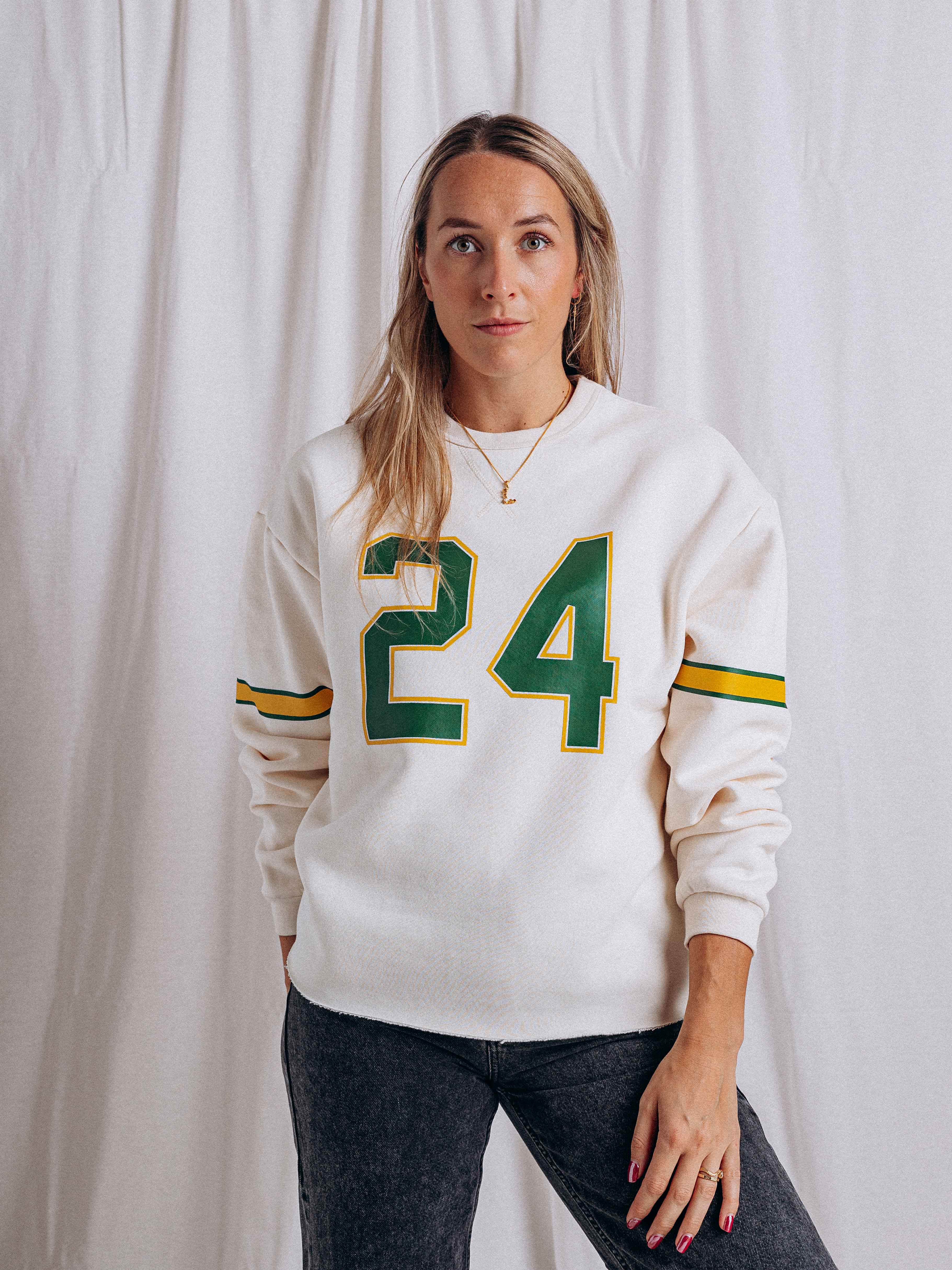 Off White High School Sweater Sample