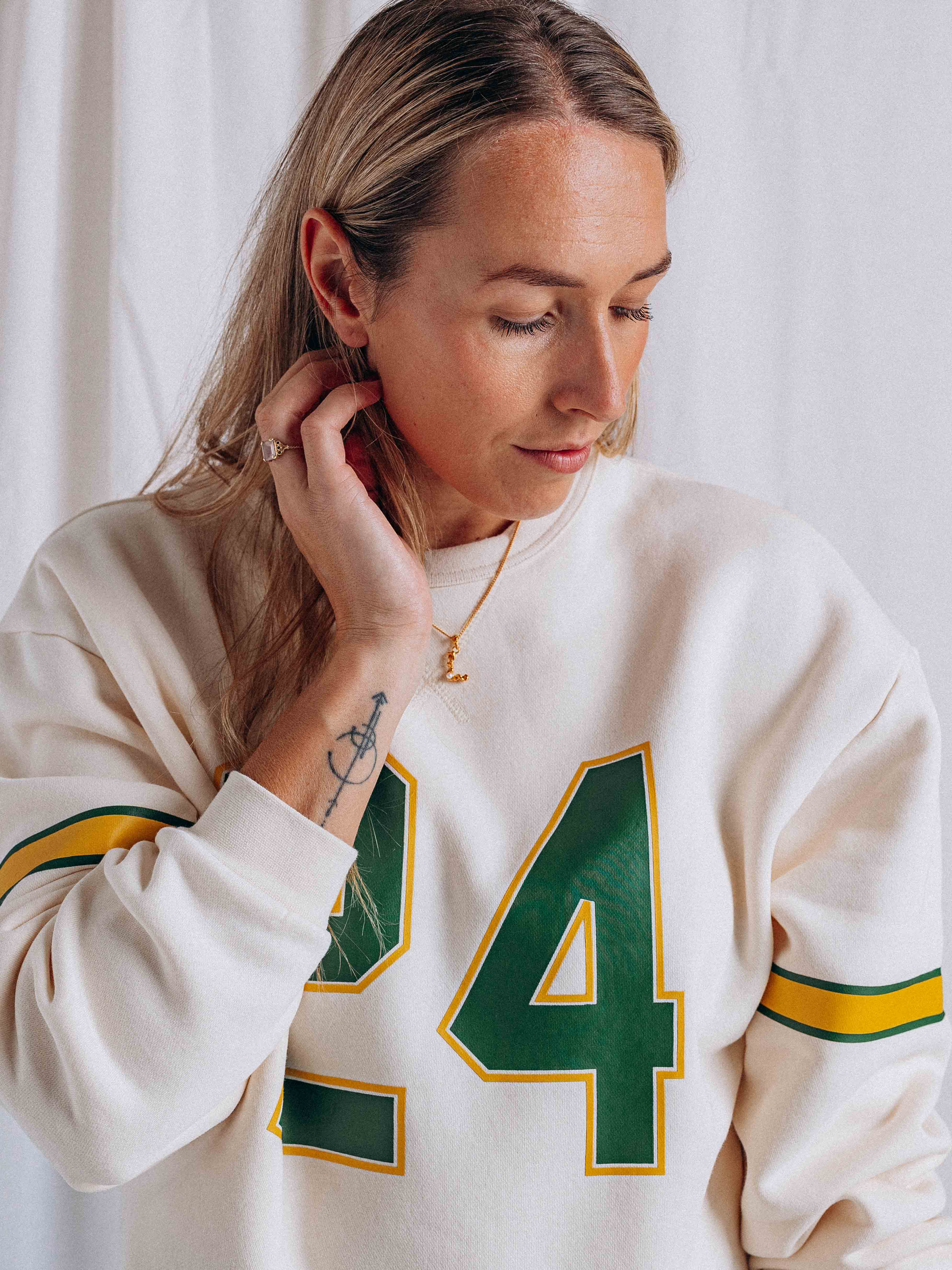 Off White High School Sweater Sample