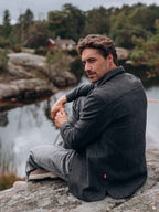 Dark Grey Overshirt Sample