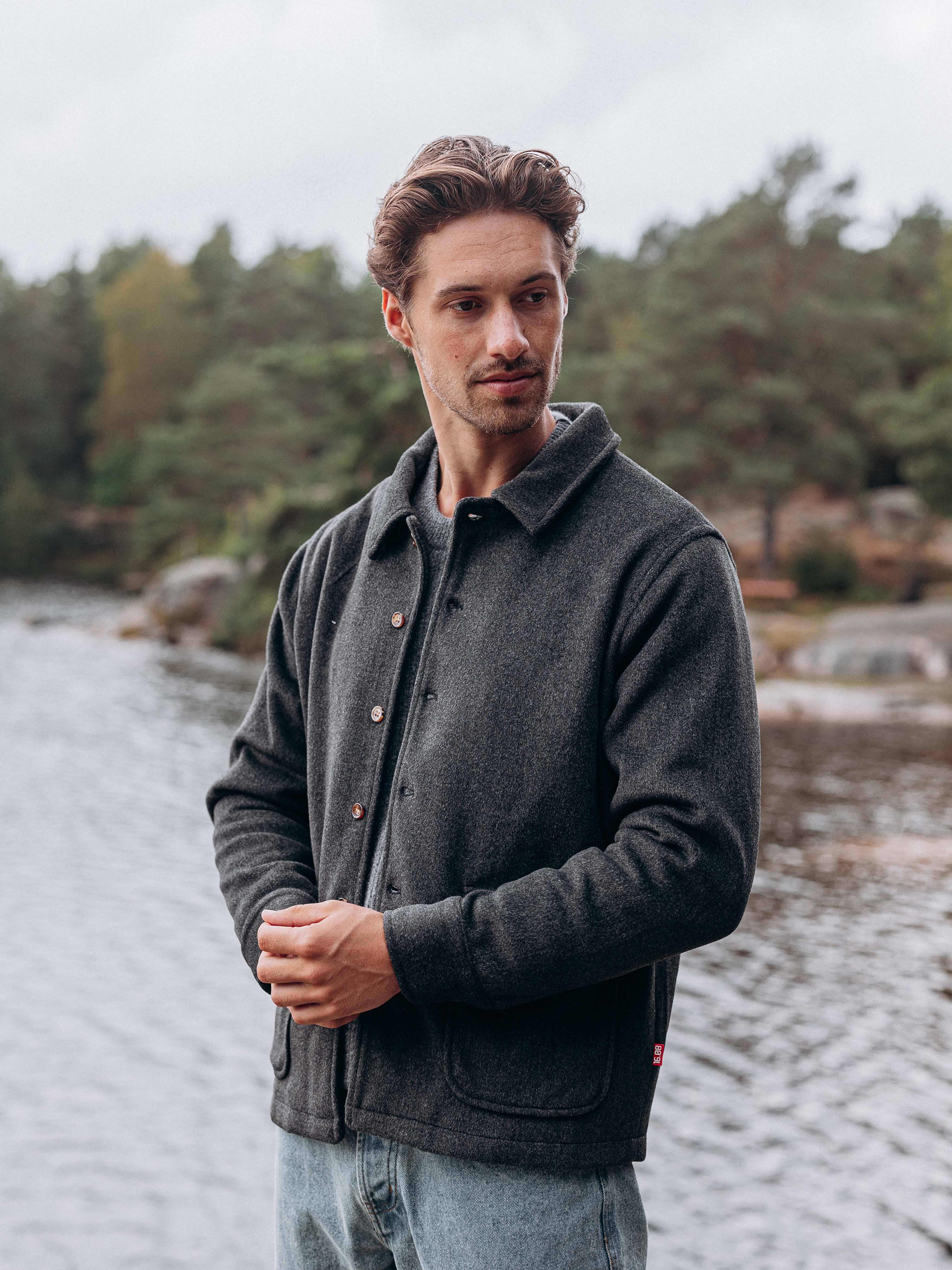 Dark Grey Jacket Sample