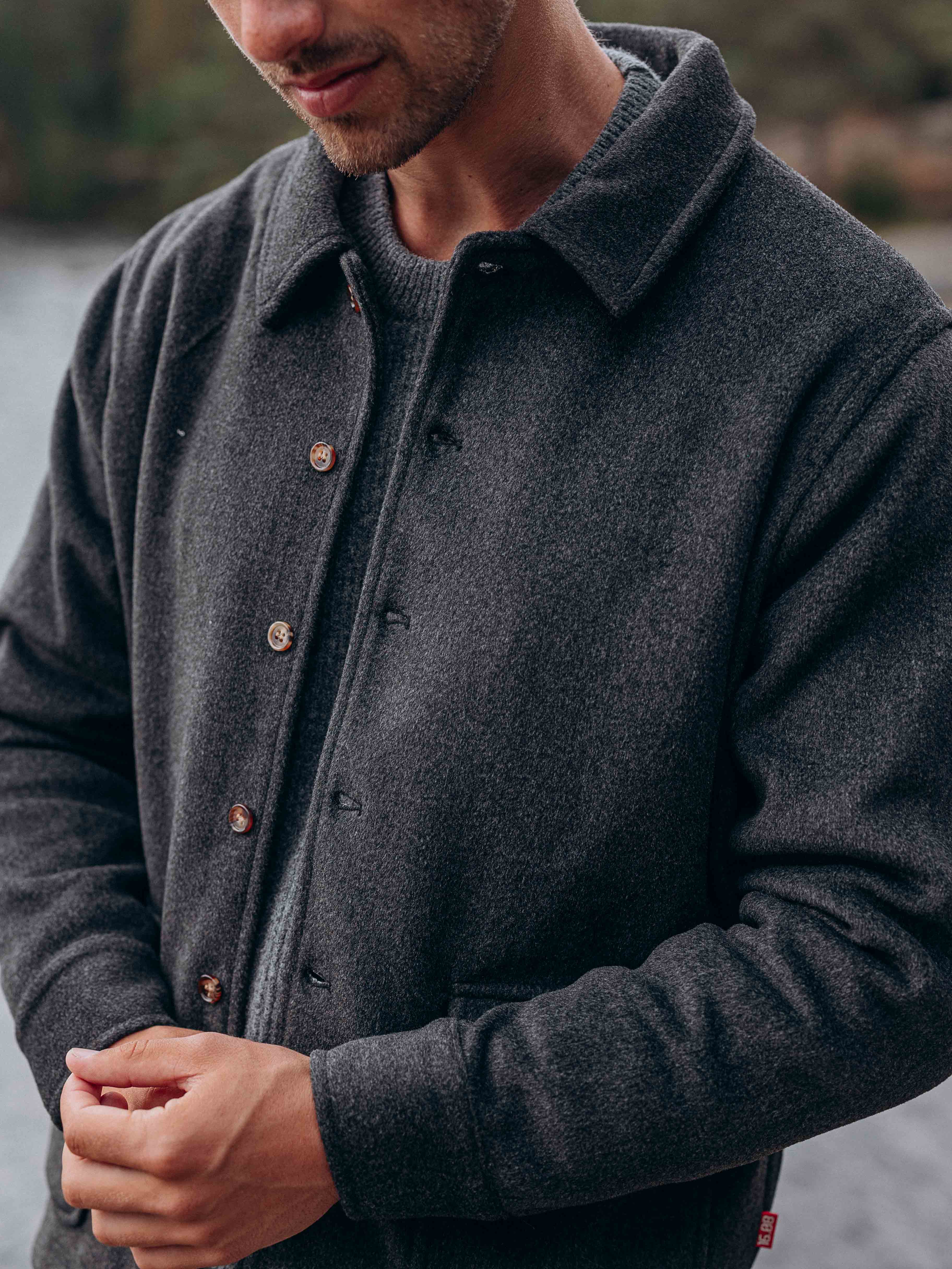 Dark Grey Jacket Sample