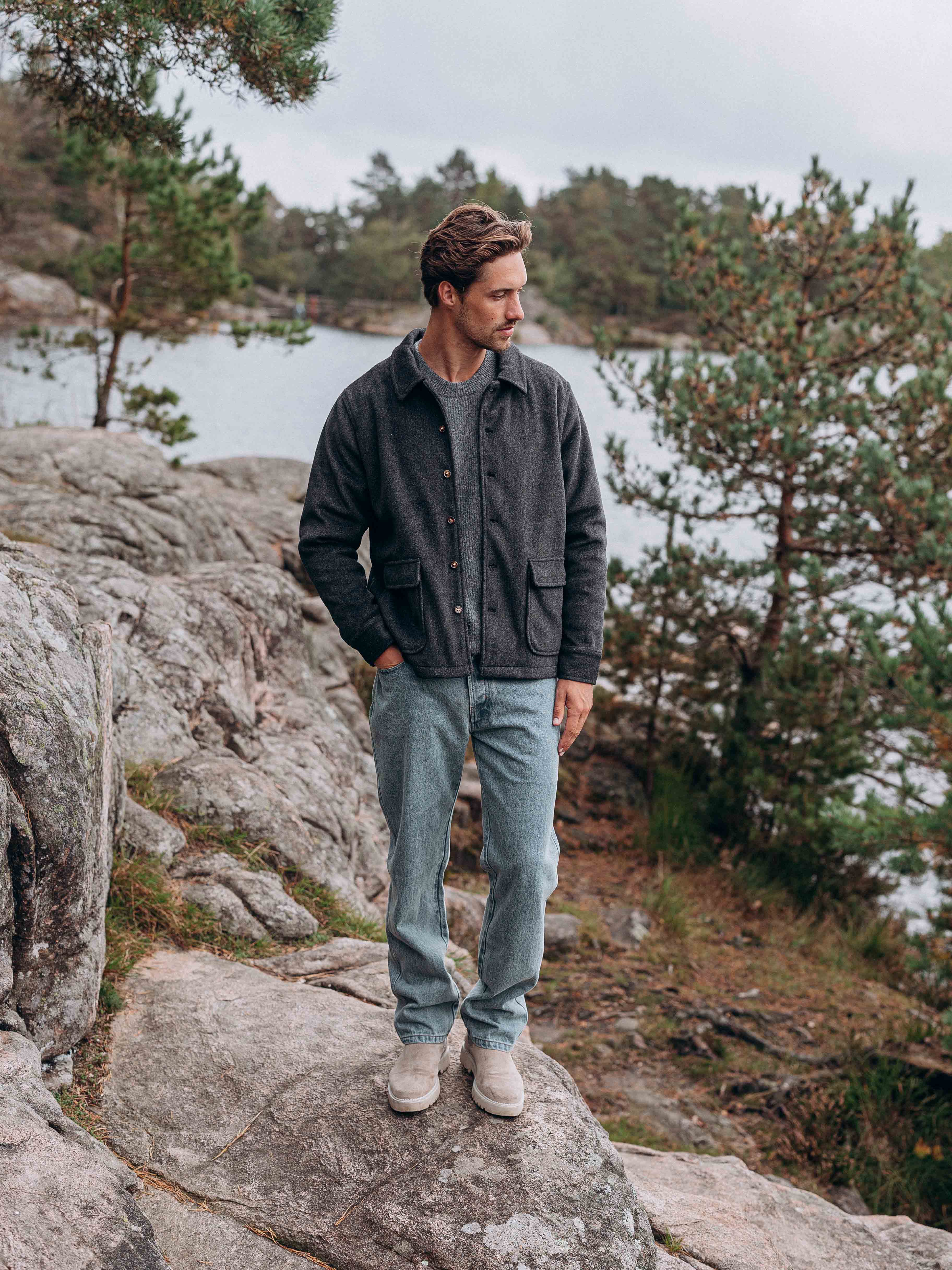 Dark Grey Jacket Sample