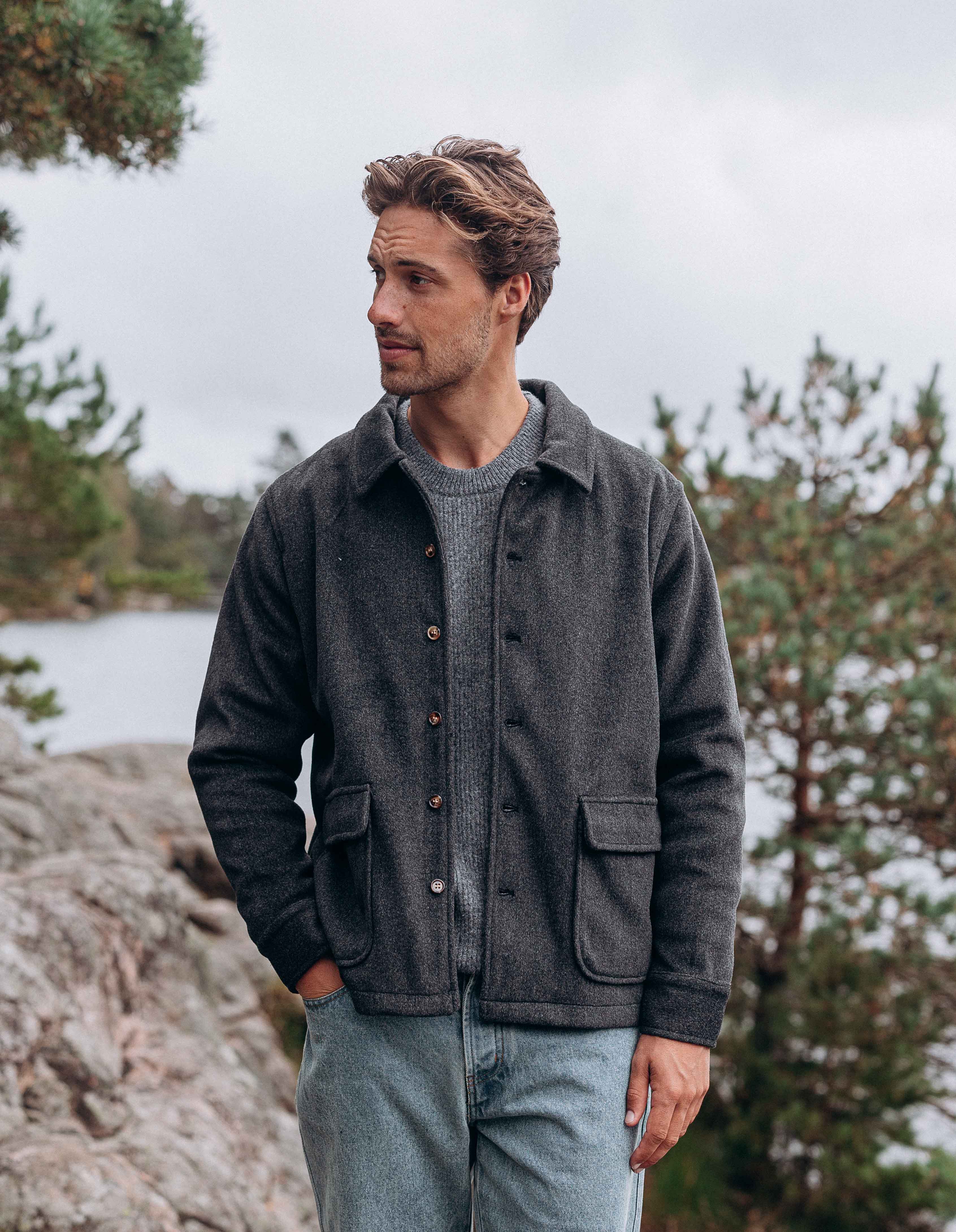 Dark Grey Jacket Sample