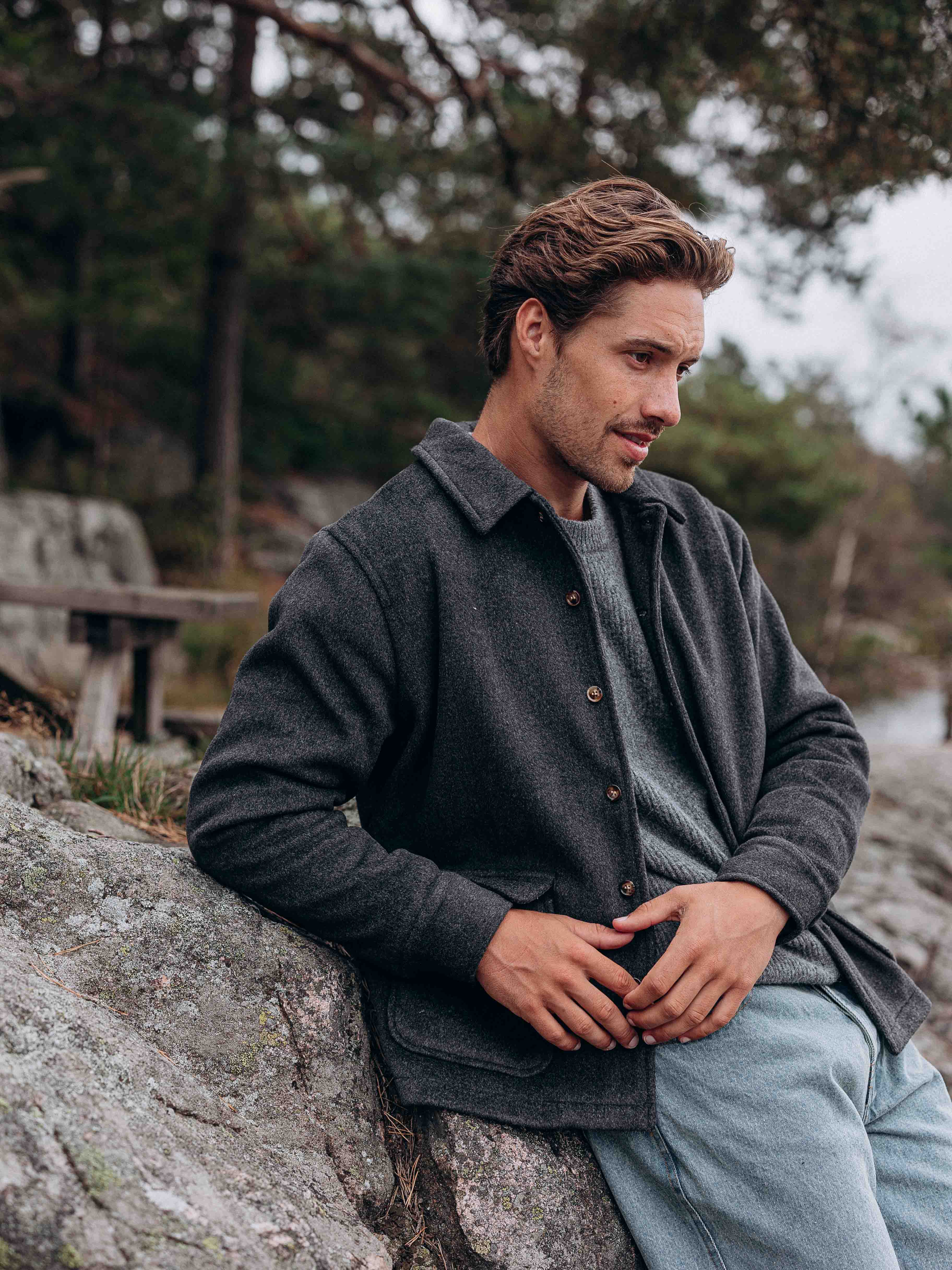 Dark Grey Jacket Sample