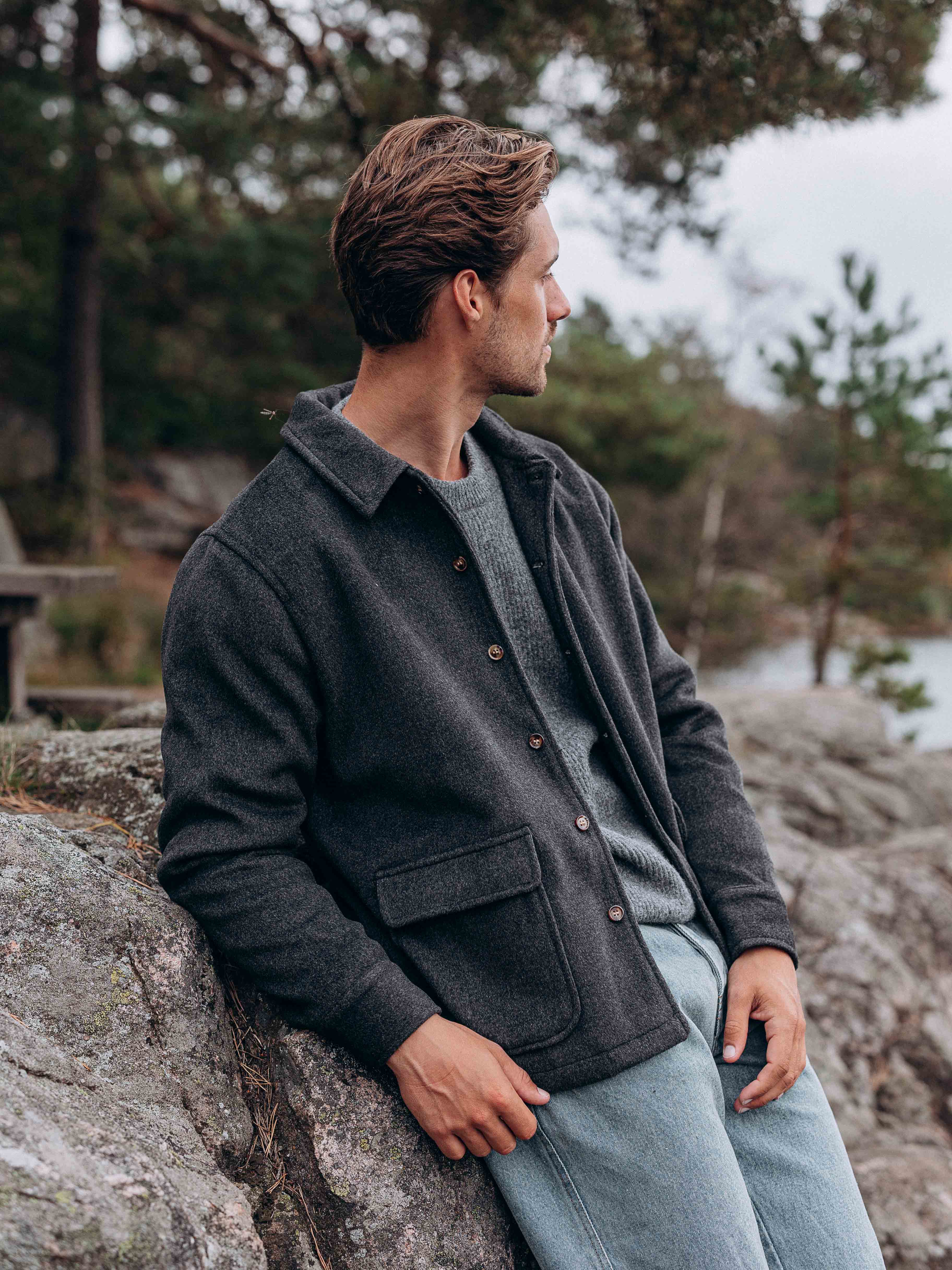 Dark Grey Jacket Sample