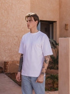 White Sleeve Oversized T-shirt