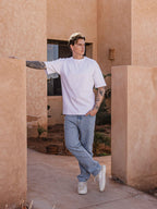 White Sleeve Oversized T-shirt