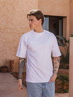 White Sleeve Oversized T-shirt