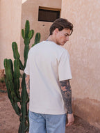 Beige Oversized T-shirt