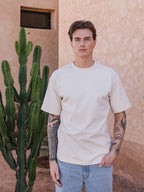 Beige Oversized T-shirt