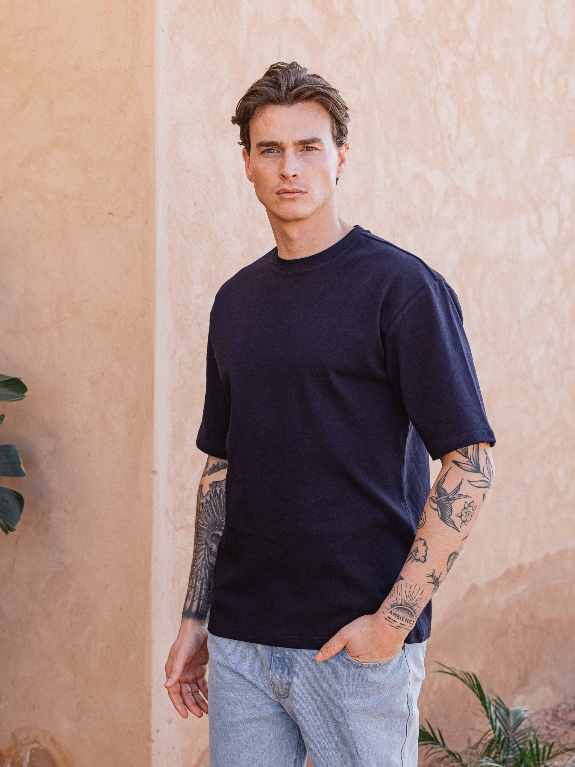 Navy Oversized T-shirt