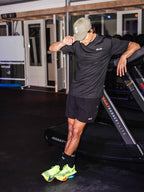 Sporthemd, Übergröße, Schwarz