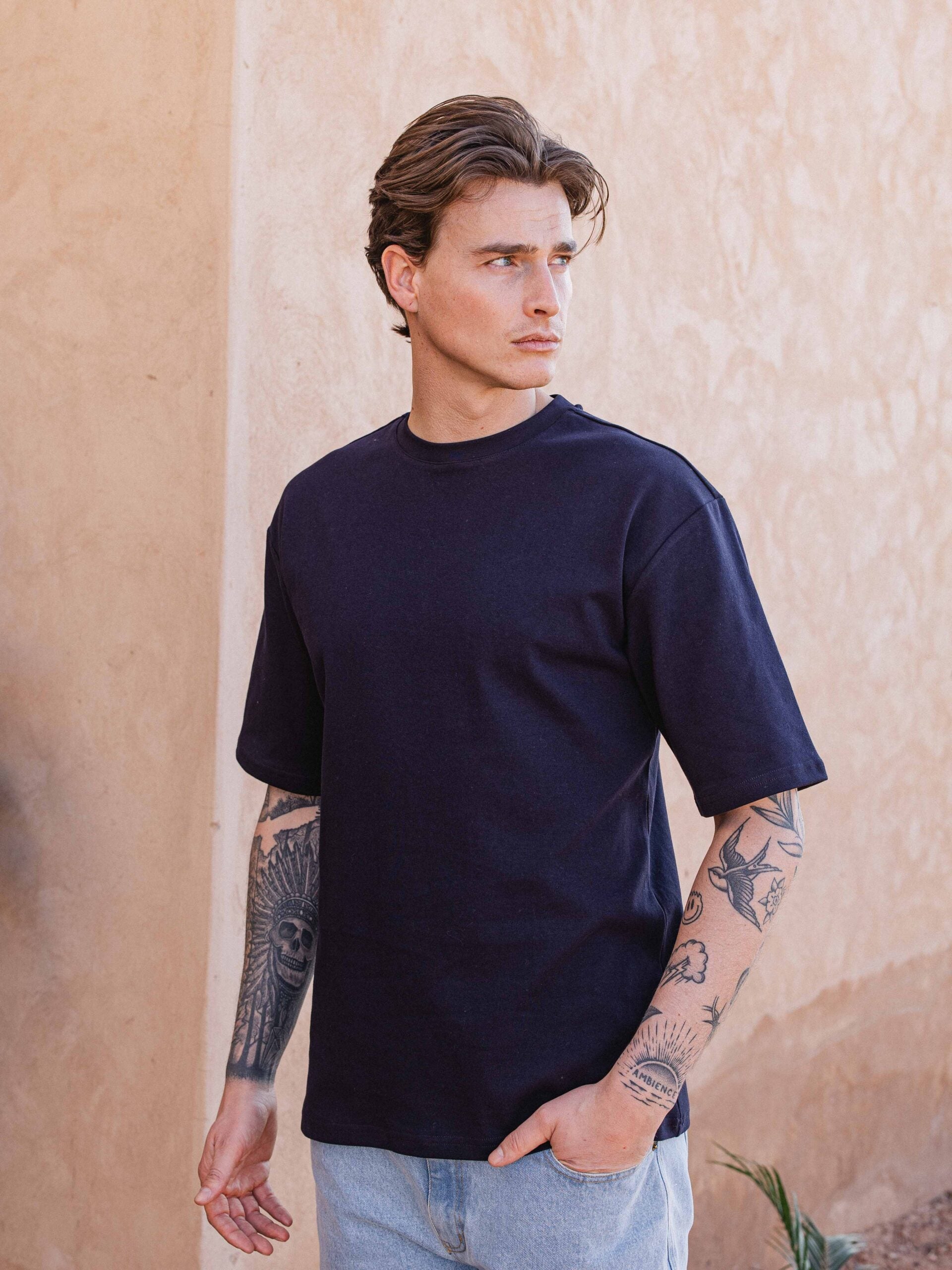 Navy Oversized T-shirt