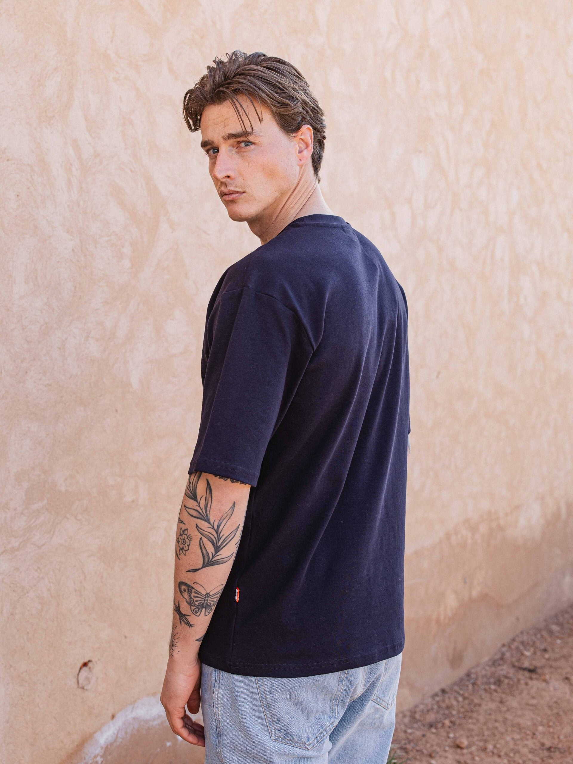 Navy Oversized T-shirt