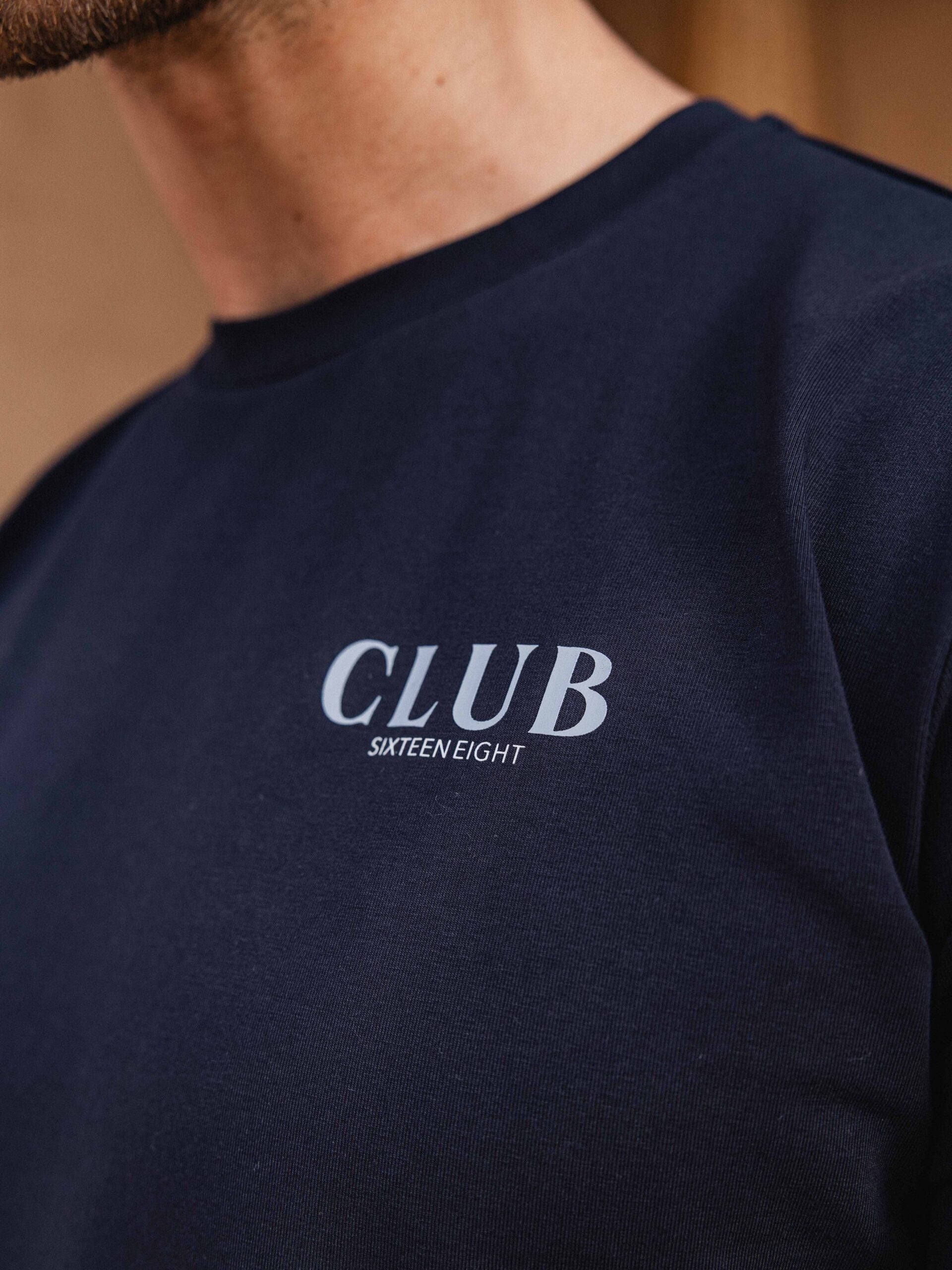 Navy Club Slimfit T-shirt