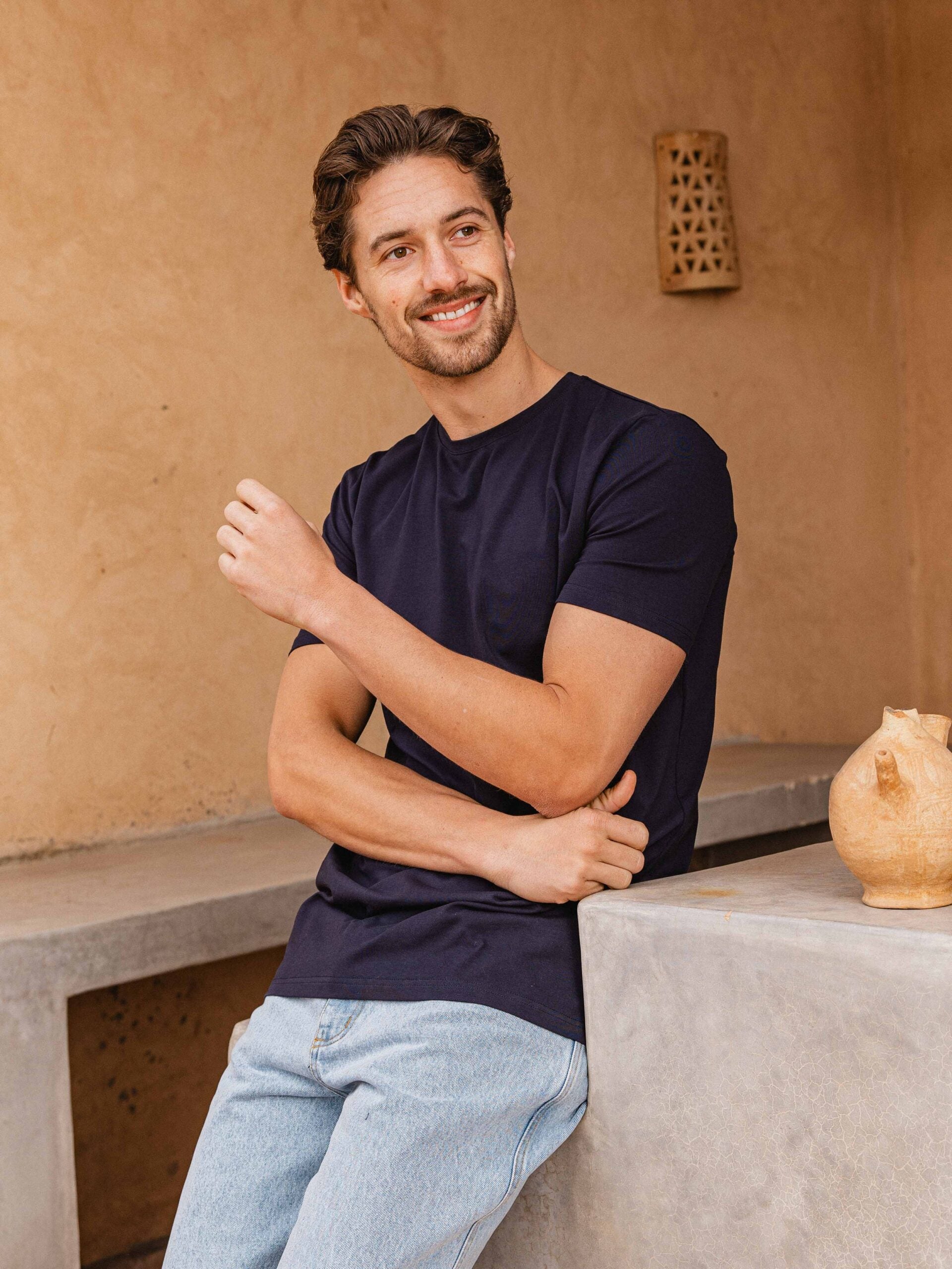 Navy Slimfit T-shirt