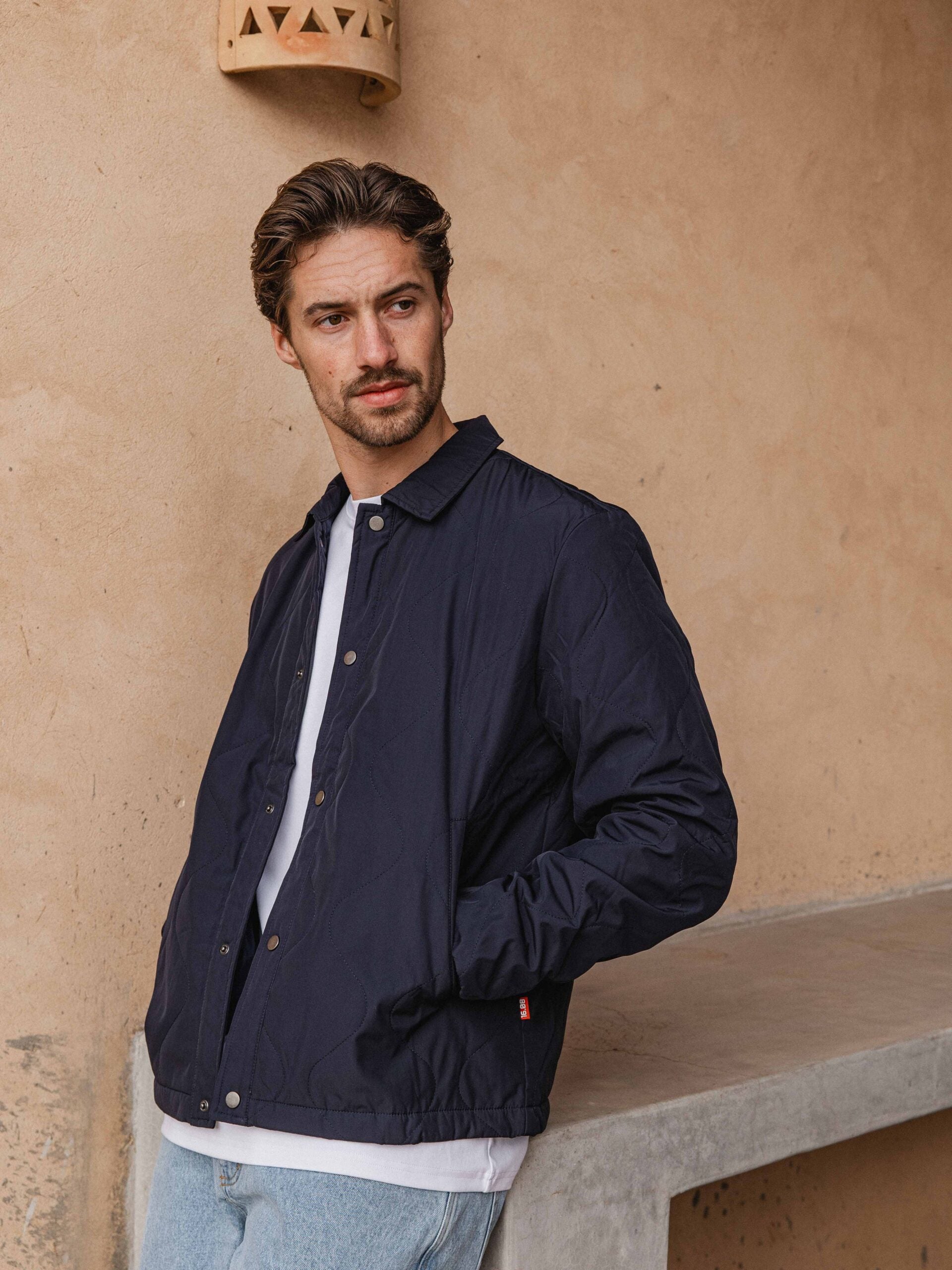 Stitch Jacket Navy