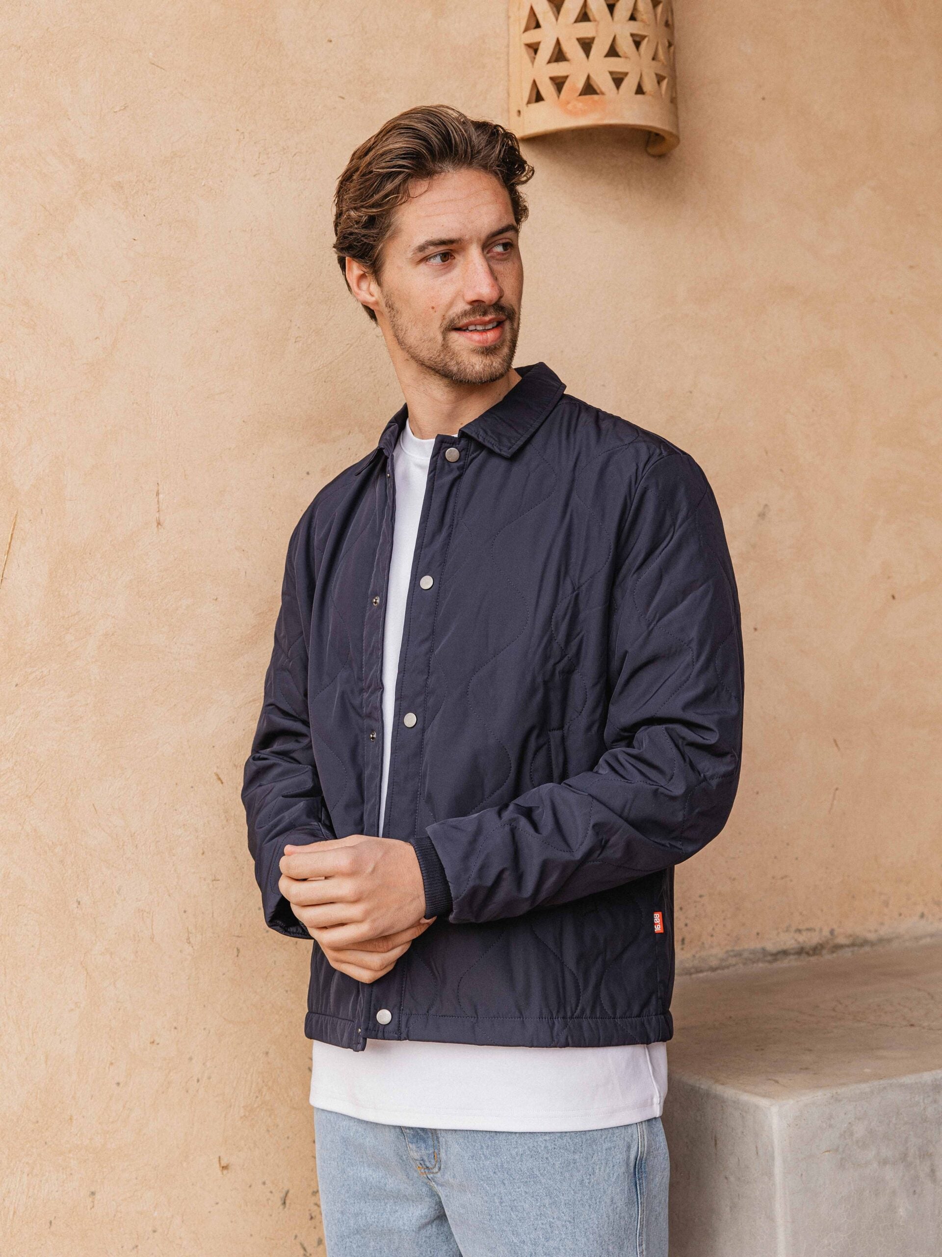 Stitch Jacket Navy