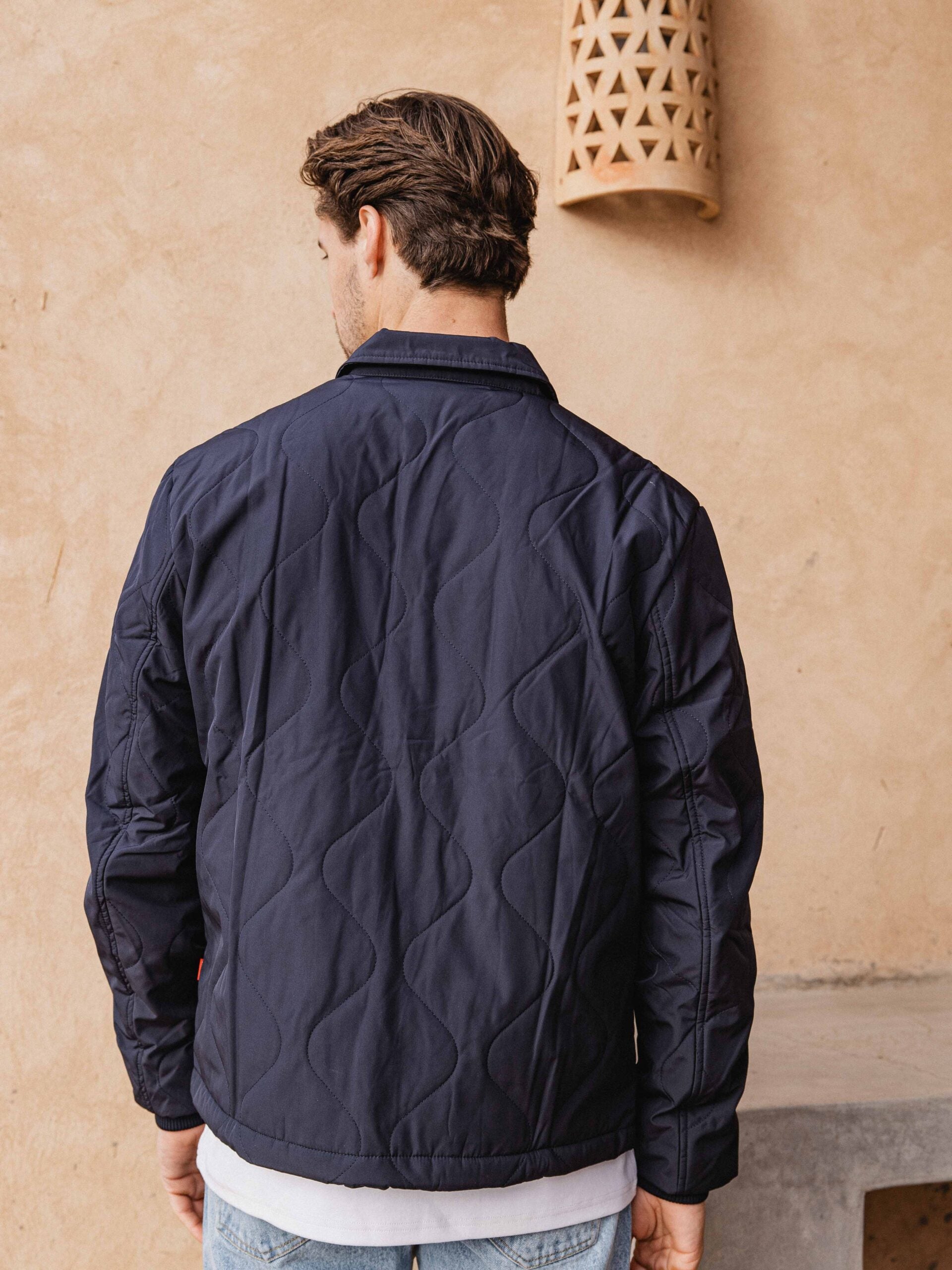 Stitch Jacket Navy