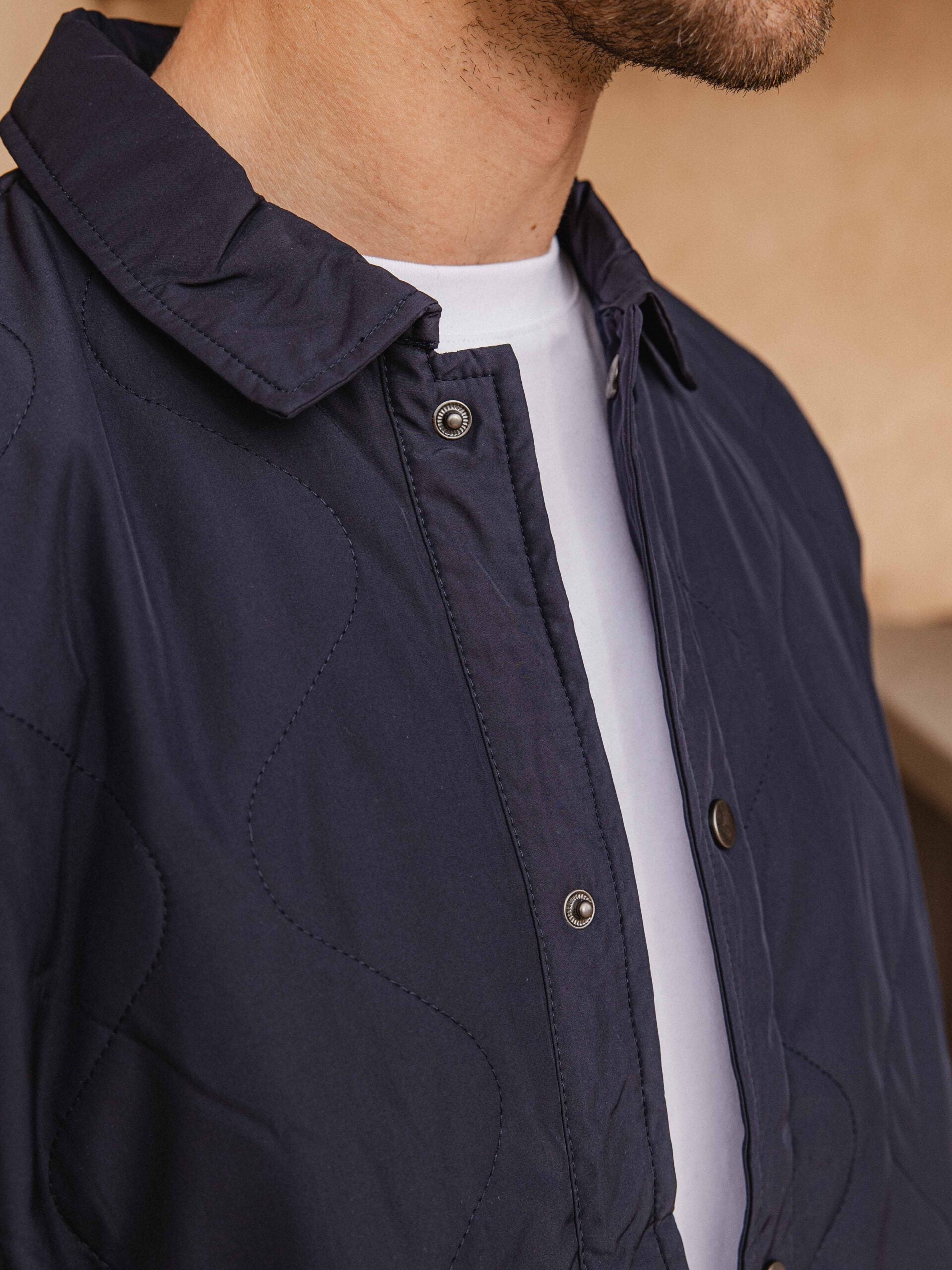 Stitch Jacket Navy