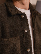 Army Teddy Overshirt Sample