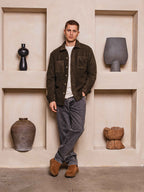 Army Teddy Overshirt Sample